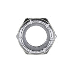 1/2"-20 Nylon Insert Hex Stop Nut, Zinc