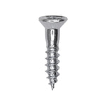 3/4" Phillips Flat Head Wood Screw, Zinc
