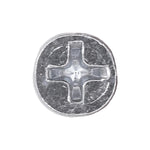 3/4" Phillips Flat Head Wood Screw, Zinc