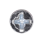 1" Phillips Flat Head Wood Screw, Zinc