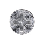 1-1/4" Phillips Flat Head Wood Screw, Zinc