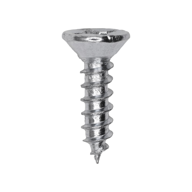 3/4" Phillips Flat Head Wood Screw, Zinc