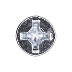 1-1/4" Phillips Flat Head Wood Screw, Zinc