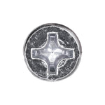1-1/2" Phillips Flat Head Wood Screw, Zinc