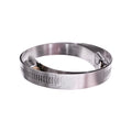 1-7/8" 300 Stainless Steel Band & Saddle, Steel Screw Hose Clamps, Plated Screw & Housing