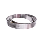 1-7/8" 300 Stainless Steel Band & Saddle, Steel Screw Hose Clamps, Plated Screw & Housing