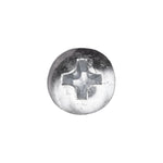 #8x1/2" Phillips Pan Head Teks Tapping Screw, Type 2 Self-Drilling Tek, Zinc
