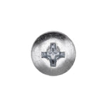 #10x1/2" Phillips Pan Head Teks Screw, Type 2 Self-Drilling Tek, Zinc