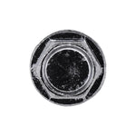 #8x7/16" Hex Head Washer Teks Screw, Type 2 Self-Drilling Tek, Zinc