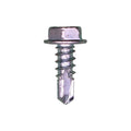 #8x1/2" Hex Head Washer Teks Tapping Screw, Type 2 Self-Drilling Tek, Zinc