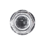 #10x1" Hex Head Washer Teks Screw, Type 2 Self-Drilling Tek, Zinc