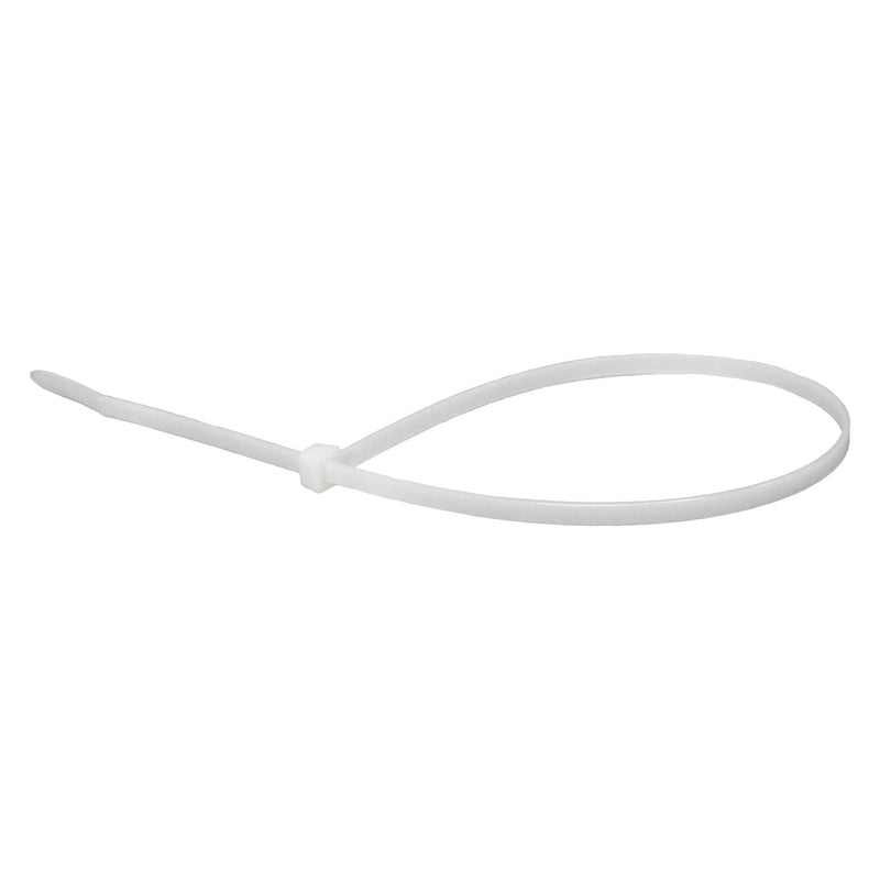 14-7/8" White Nylon Reusable Cable Tie 50Lbs