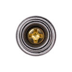 #8x5/8" Brass Stud Snap Fastener, Nickel