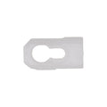 White Nylon Molding Clip For Landau Top