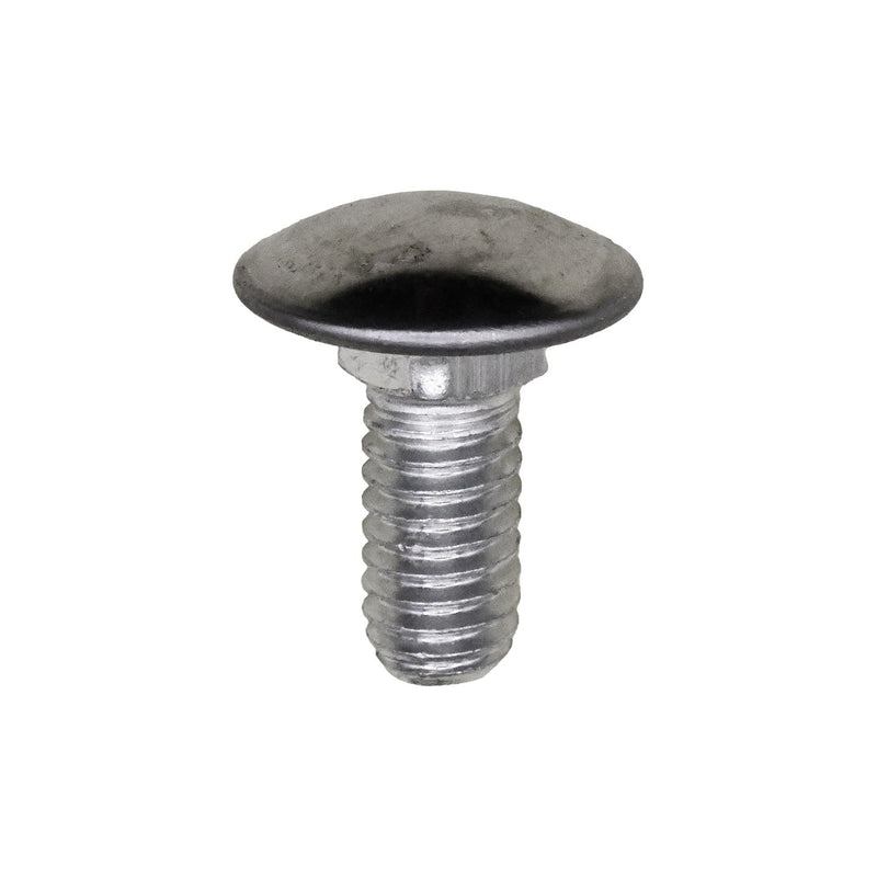 5/16"-18x3/4" Round Head Bumper Bolt Stainless Steel Cap, Zinc