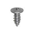 #8-18x3/8" Phillips Truss Head Special Round Washer Tapping Screw, Type A/AB, 9/32" Washer, Zinc