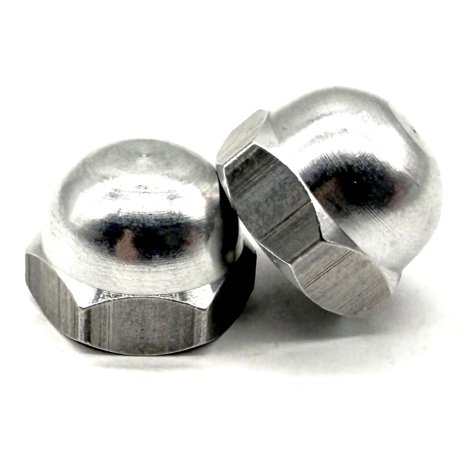 5/16"-18 Aluminum Acorn Nuts