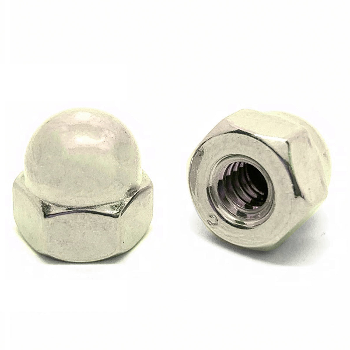 1/4"-20 Nickel Plated Acorn Nuts