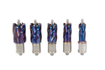 5 Piece Set with 1" Depth of Cut - nACo (Nano-Composite) Coated Blue Annular Cutter