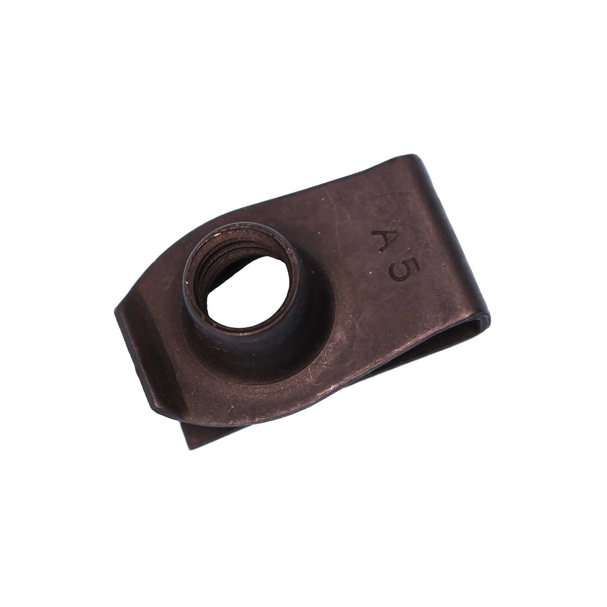5/16"-18 Extruded U-Nut, Panel 0.025-0.150", 9/16" Ctr Hole Edge