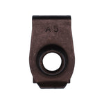 5/16"-18 Extruded U-Nut, Panel 0.025-0.150", 9/16" Ctr Hole Edge