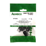 5/16"-18 Extruded U-Nut, Panel 0.025-0.150", 9/16" Ctr Hole Edge