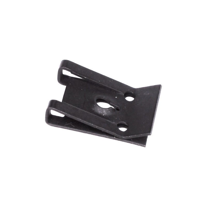 #8 Spring Type U-Nut, Panel 0.025-0.125", Phosphate, 3/8" Ctr Hole Edge