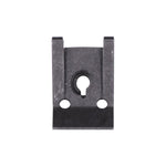 #8 Spring Type U-Nut, Panel 0.025-0.125", Phosphate, 3/8" Ctr Hole Edge