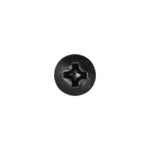#8x3/4" Phillips Pan Head Tapping Screw Oxide, Type A/AB, Black Oxide
