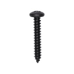 #8x1" Phillips Pan Head Tapping Screw Oxide, Type A/AB, Black Oxide