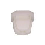 #8 White Nylon Grille Nut, Natural