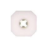 #8 White Nylon Grille Nut, Natural