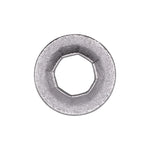 3/8" Push-On Retainer For Stud, Zinc