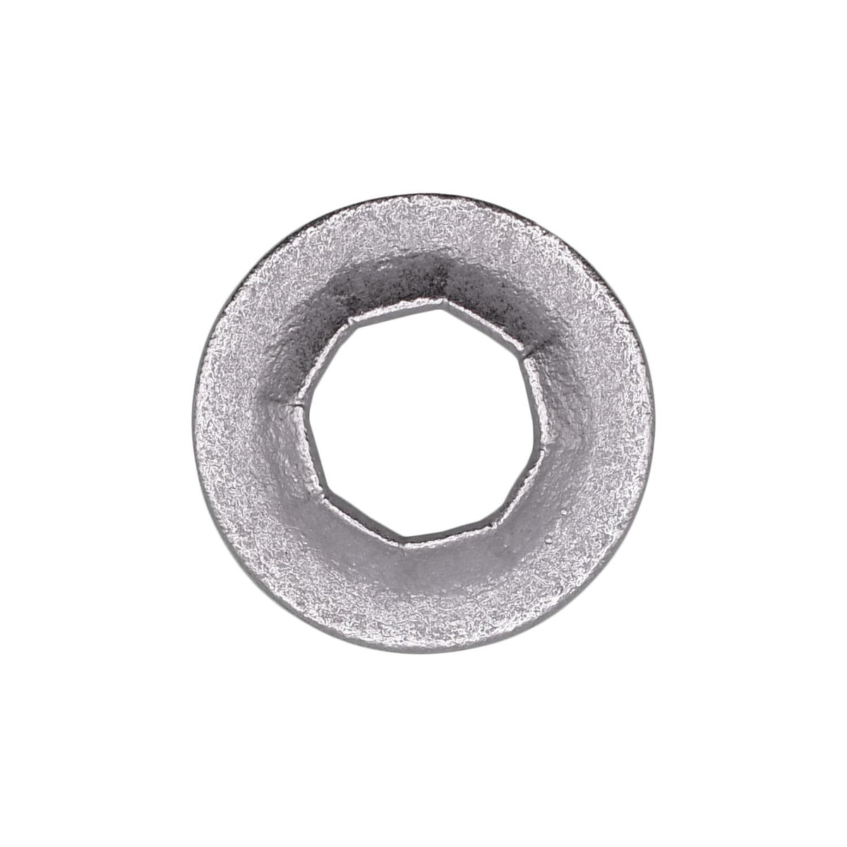 3/8" Push-On Retainer For Stud, Zinc