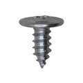 #8x3/8" Phillips Truss Head Oval Washer Tapping Screw, Type A/AB, 3/8" Washer, Zinc