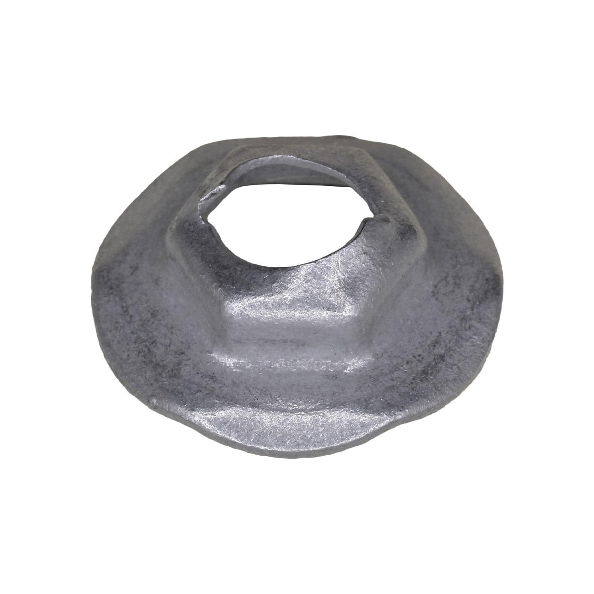 5/16" Stud Thread Cutting Nut, 1/2" Wrench, 7/8" Washer, Zinc