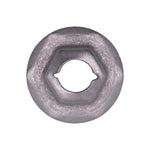 5/16" Stud Thread Cutting Nut, 1/2" Wrench, 7/8" Washer, Zinc