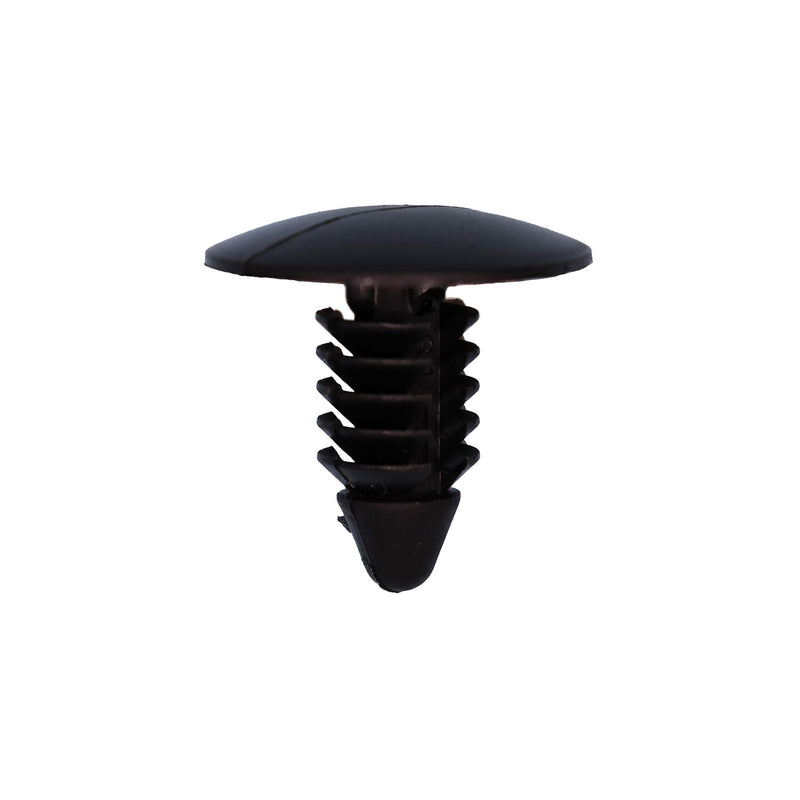 5/16"x5/8" Black Nylon Trim Panel Retainer Amc, 11/16" Head
