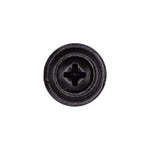 #8x1" Phillips Oval Head SEMS Countersunk Washer Tek, Type 2 Self-Drilling Tek, Black Phosphate, #8-18x1", COUNTERSUNK