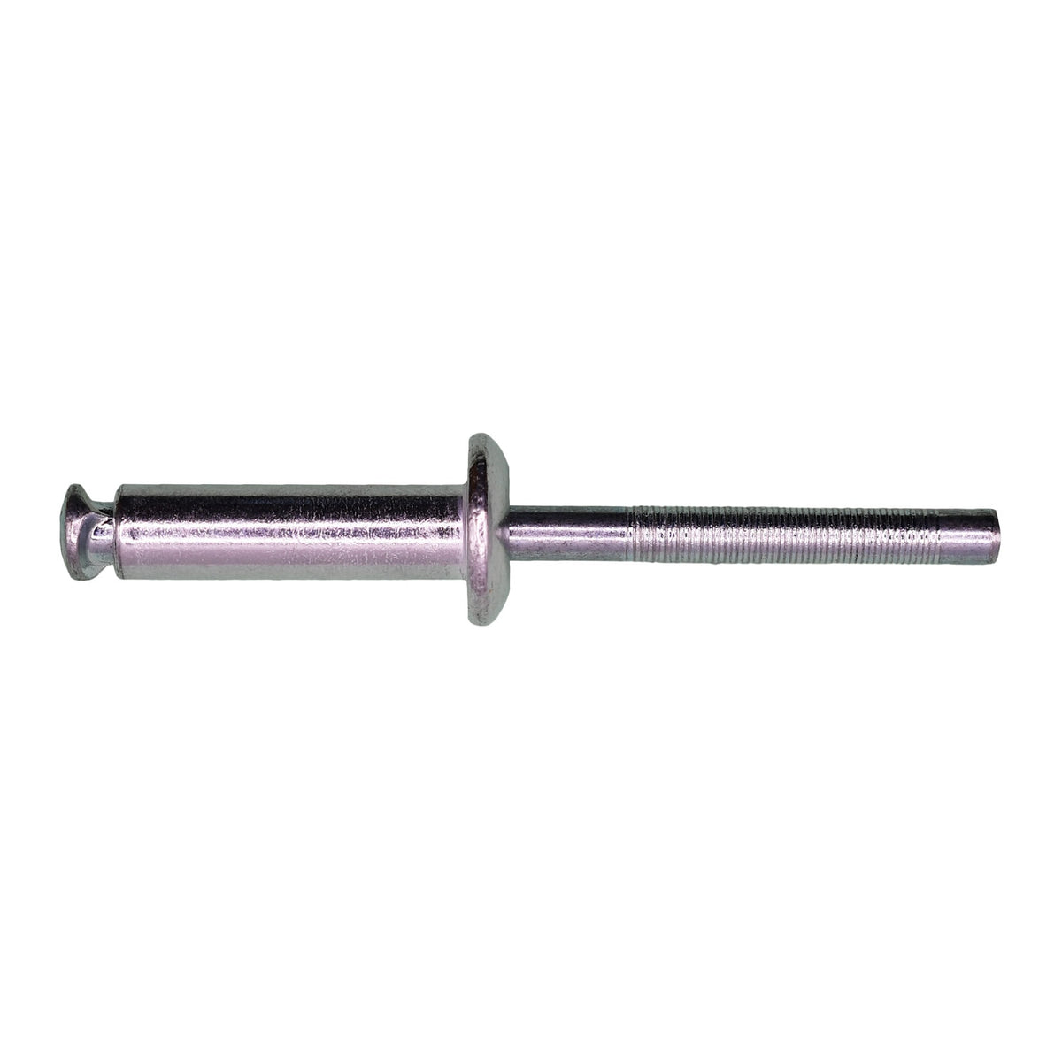 1/4" Peel Type Rivet, 33/64"-19/32" Grip, Aluminum Body, Steel Mandrel, 3/32", Aluminum Rivet - Steel Mandrel