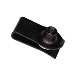 M5-0.80 Extruded U-Nut, Panel 0.8mm-4.0mm, 15.8mm Ctr Hole Edge