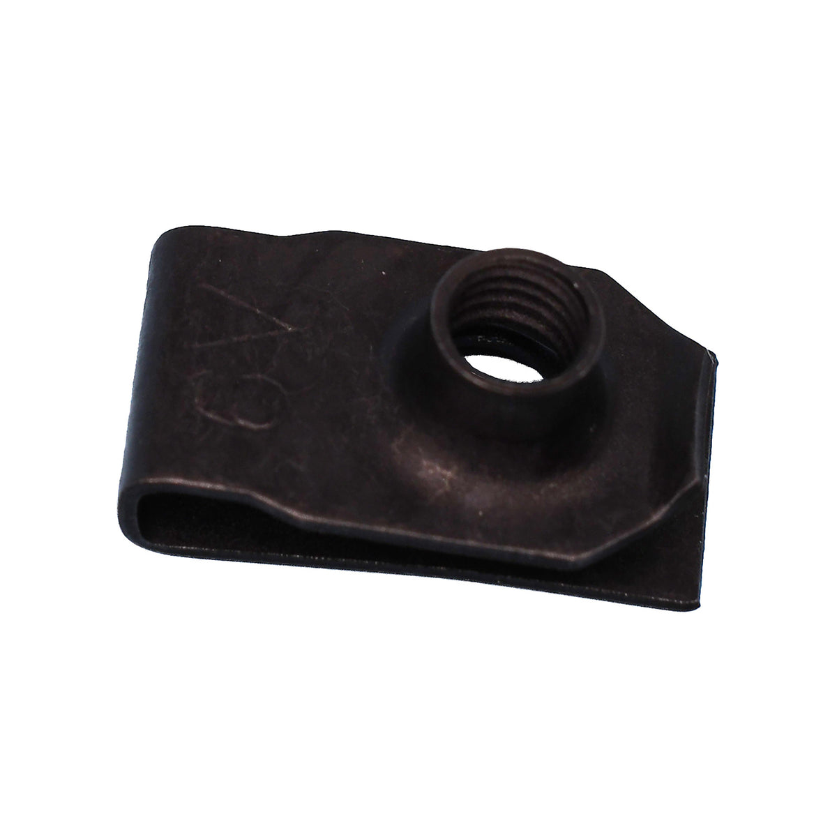 M6.3-1.0 Extruded U-Nut, Panel 0.8mm-4.0mm, 13.5mm Ctr Hole Edge