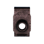 M6.3-1.0 Extruded U-Nut, Panel 0.8mm-4.0mm, 13.5mm Ctr Hole Edge