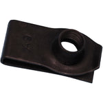 M8-1.25 Extruded U-Nut, Panel 0.8mm-4.0mm, 20mm Ctr Hole Edge