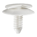 5/16"x11/16" White Nylon Door Trim Fir Tree Retainer Amc, 15/16" Head