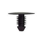 9/32"x1/2" Black Nylon Mud Shield Retainer, 3/4" Head