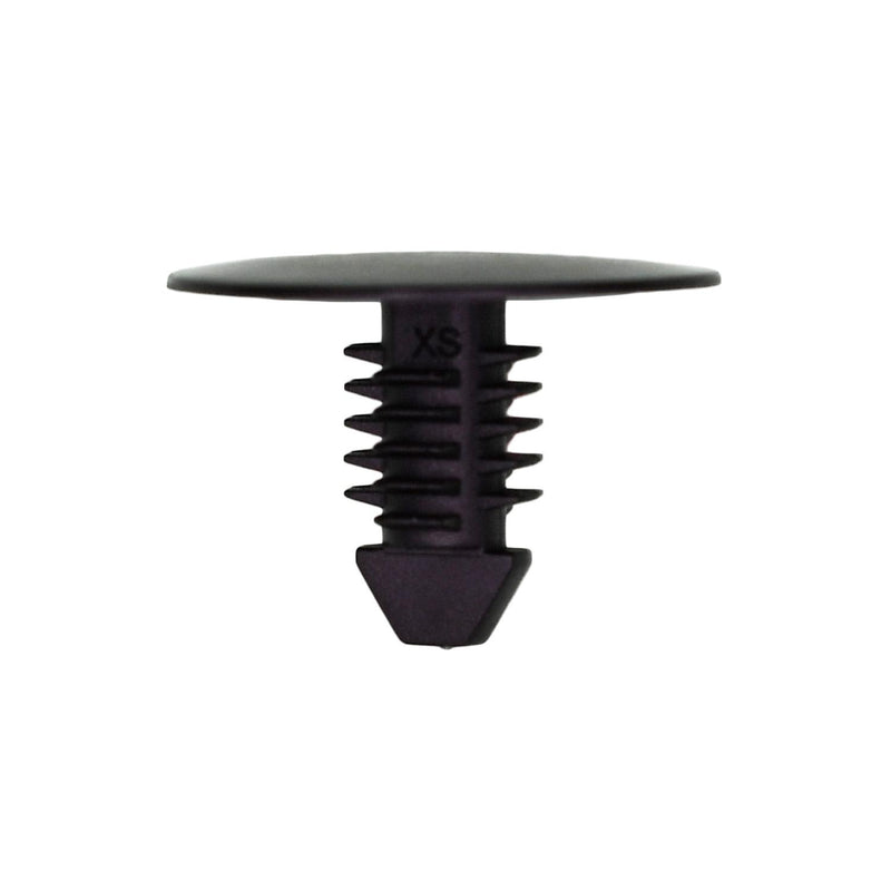 9/32"x1/2" Black Nylon Mud Shield Retainer, 3/4" Head