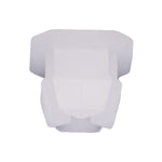 #8 White Nylon Screw Nut, #6