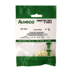 #8 White Nylon Screw Nut, #6