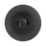 1/4"x5/8" Black Push-Type Retainer, 11/16" Head